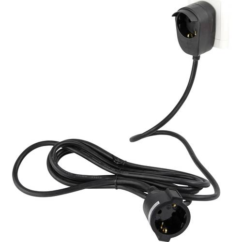 Thumbnail - REV 0016150514 Strom Verlängerungskabel Schwarz 5.00 m H05VV-F 3G 1,5 mm²