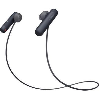 Sony WI-SP500 Sport  In Ear Kopfhörer Bluetooth®  Schwarz  Headset, Nackenbügel, NFC, Schweißresistent
