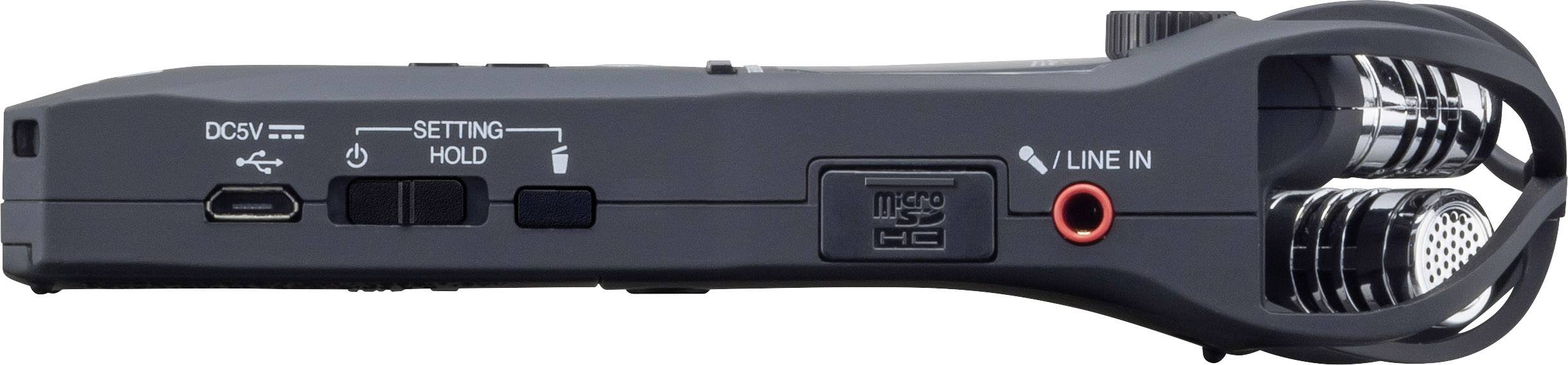 Zoom H1n Mobiler Audio-Recorder Schwarz-6