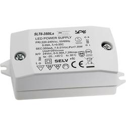 LED driver konštantné napätie, konštantný prúd Self Electronics SLT6-350ILS, 2.42 do 7.94, 7.31 W, W, 350 mA, 7.5, 24.0 - 21.0, 24.0 V/DC, V/DC