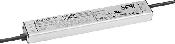 Self Electronics SLT96-12VLC-UN LED-Treiber  Konstantspannung 96 W 0 - 8 A 12.0 V/DC Möbelzulassung, nicht dimmbar, Überlastschutz, Überspannung 1 St.