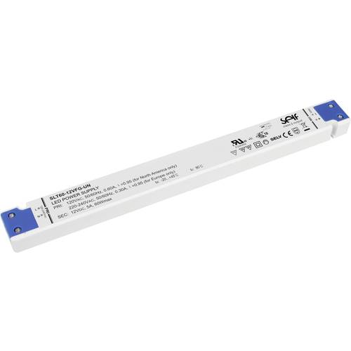 Self Electronics SLT60-24VFG-UN LED-Treiber Konstantspannung 60 W 0 - 2.5 A 24.0 V/DC Möbelzulassung, nicht dimmbar, Übe...