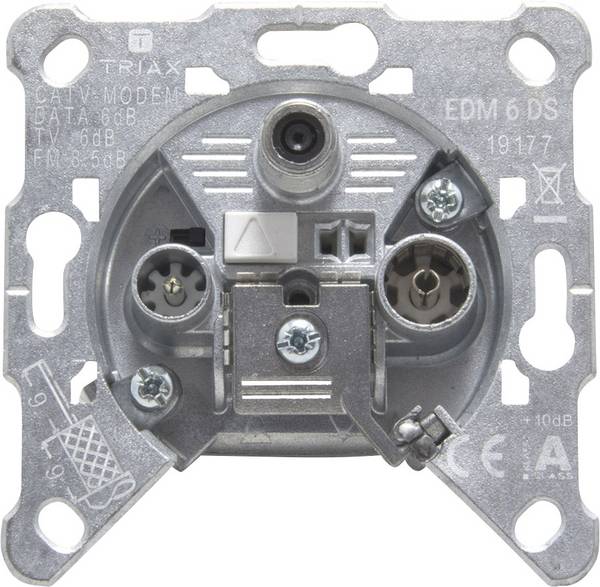 EDM 6 - Ausgang - F-Stecker, IEC-Anschluss