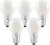 OSRAM HOMELIGHTING 4058075090620 LED EEK E (A - G) E27 Glühlampenform 7 W = 60 W Warmweiß (Ø x L) 60 mm x 108 mm Filament 5 St.