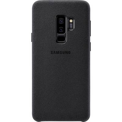 Samsung Alcantara Cover Backcover Samsung Galaxy S9+ Schwarz 