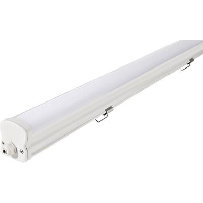 lichtline DeLUX splash LED-Feuchtraum-Wannenleuchte  LED LED fest eingebaut 50 W Neutralweiß Weiß