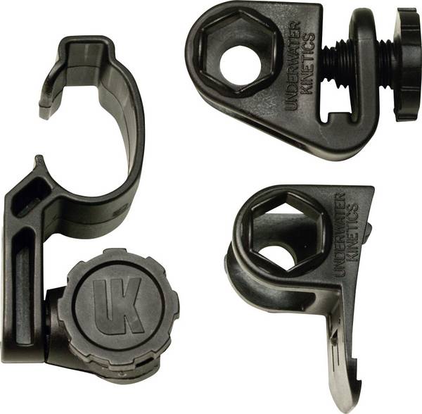 UK Underwater Kinetics 514819 Helmhalterung  alle UK 3AA/4AA Schwarz
