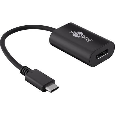 38530 Kabelschnittstellen-/adapter USB-C DisplayPort Schwarz - Adapter - Digital-0