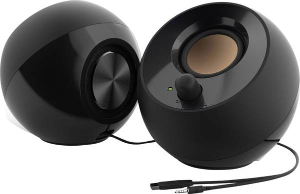 Creative Pebble 2.0 PC-Lautsprecher Kabelgebunden 4.4 W Schwarz