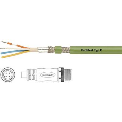 Helukabel 806485 Sensor-/Aktor-Steckverbinder, konfektioniert M12 Stecker, gerade 5.00 m Polzahl: 4 1 St. 