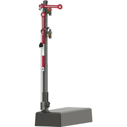 Märklin 70413 H0 Formsignal 2flügelig, Schmalmast Hauptsignal Fertigmodell