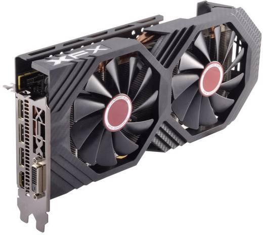 XFX Grafikkarte AMD Radeon RX 580 8 GB GDDR5-RAM PCIe x16 HDMI™, DVI ...
