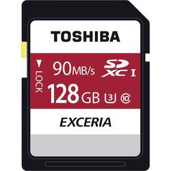 Paměťová karta SDXC, 128 GB, Toshiba Exceria N302 THN-N302R1280E4, Class 10, UHS-I, UHS-Class 3