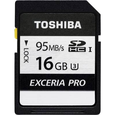 Toshiba EXCERIA™ PRO N401  SDHC-Karte 16 GB Class 10, UHS-I, UHS-Class 3 