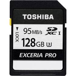 Paměťová karta SDXC, 128 GB, Toshiba Exceria Pro N401 THN-N401S1280E4, Class 10, UHS-I, UHS-Class 3