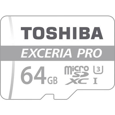 Toshiba EXCERIA™ PRO M401 microSDXC-Karte 64 GB Class 10, UHS-I inkl. SD-Adapter