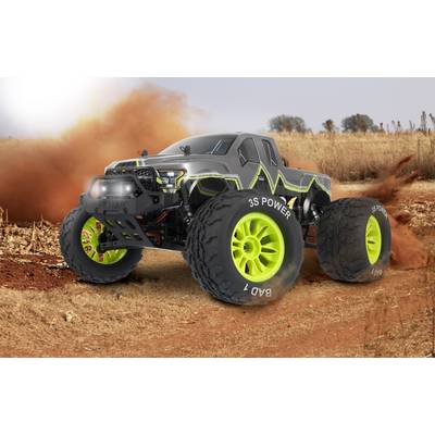 Reely Bad 1 Brushless 1:10 RC Modellauto Elektro Monstertruck Allradantrieb (4WD) 100% RtR 2,4 GHz inkl. Akku, Ladegerät-2