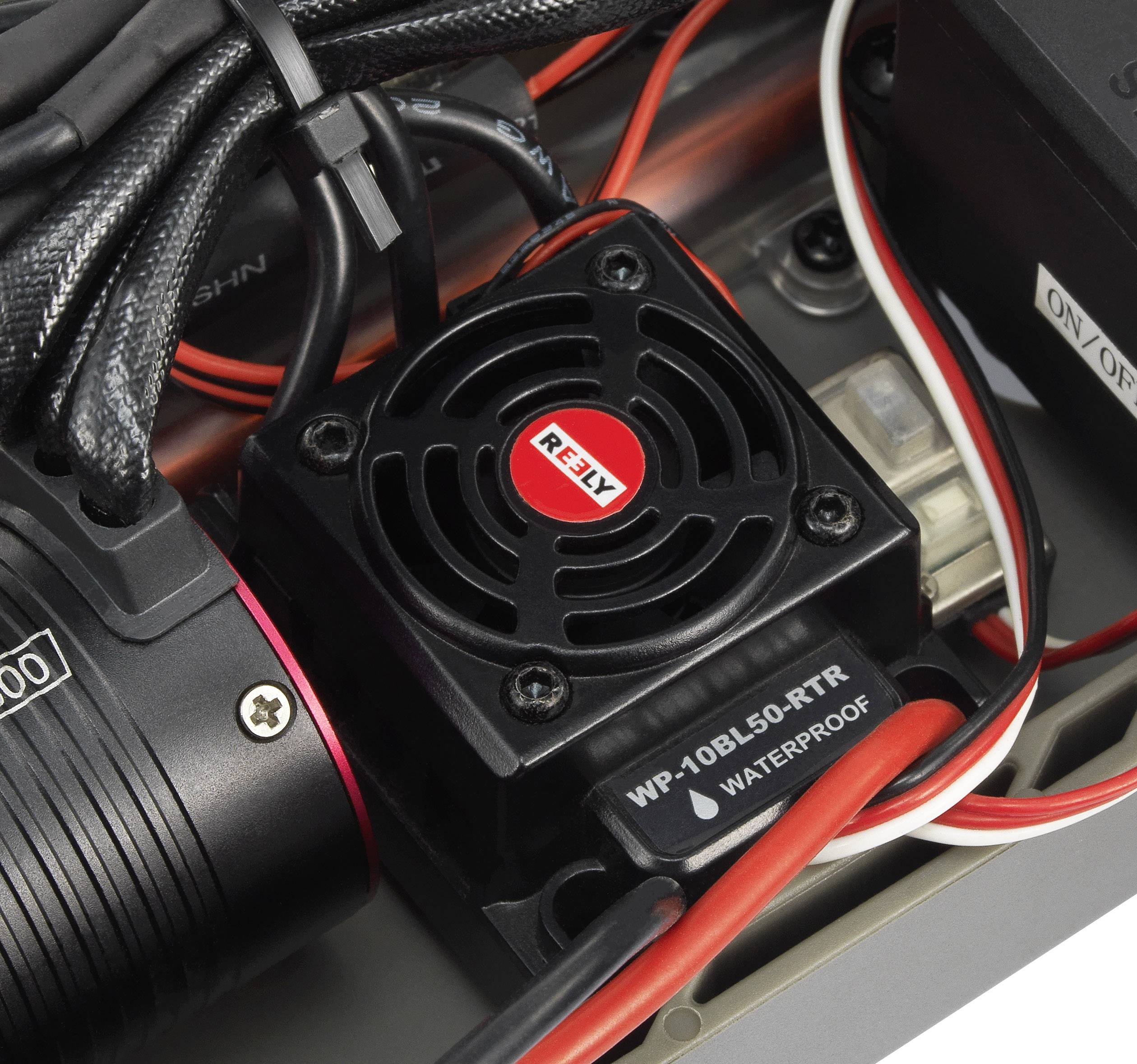 Reely Bad 1 Brushless 1:10 RC Modellauto Elektro Monstertruck Allradantrieb (4WD) 100% RtR 2,4 GHz inkl. Akku, Ladegerät-8