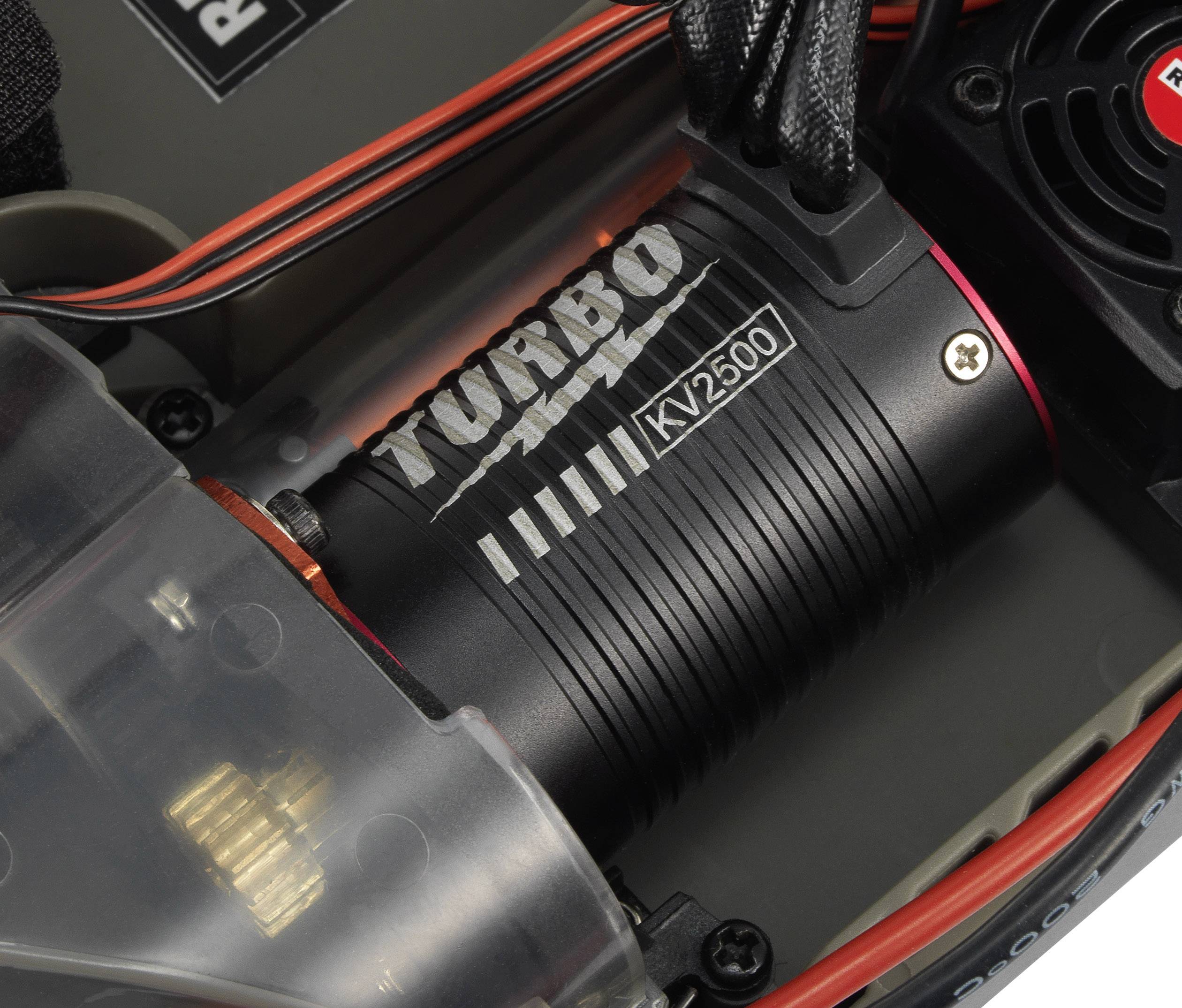 Reely Bad 1 Brushless 1:10 RC Modellauto Elektro Monstertruck Allradantrieb (4WD) 100% RtR 2,4 GHz inkl. Akku, Ladegerät-9