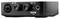 Schwarzes Audio-Interface RØDE AI-1 mit zwei Drehknöpfen, einem XLR-Anschluss und einem Kopfhörerausgang, geeignet für Tonaufnahmen.