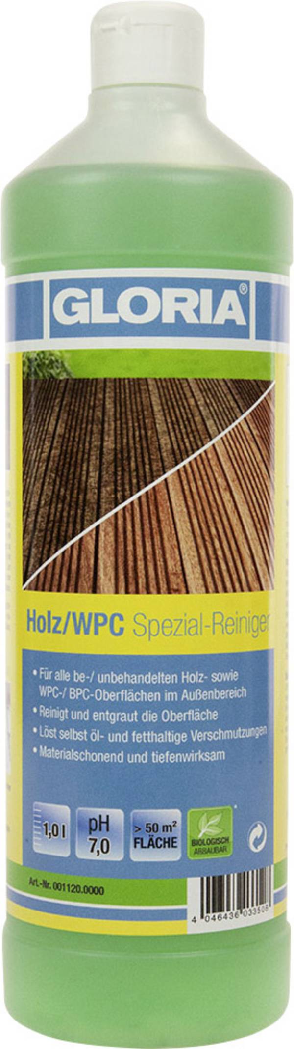 Gloria Haus und Garten 001120.0000 Holz/WPC Reiniger   1 St.