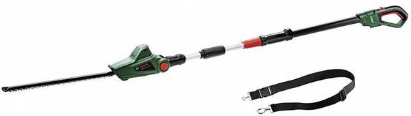 Bosch Home and Garden UniversalHedgePole 18, B-Ware Akku Teleskop-Heckenschere B-Ware (beschädigte / fehlende Verpackung) ohne Akku, ohne Ladegerät, Tragegurt  18 V Li-Ion 430 mm