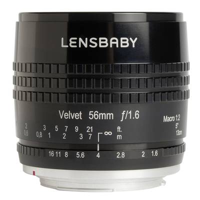  Lensbaby Velvet 56 Pentax K LBV56BP Festbrennweite  56 mm