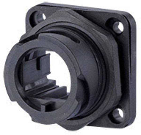 Metz Connect Industry IP67 V1 1401013302KE Flanschgehäuse Schwarz 1 St.