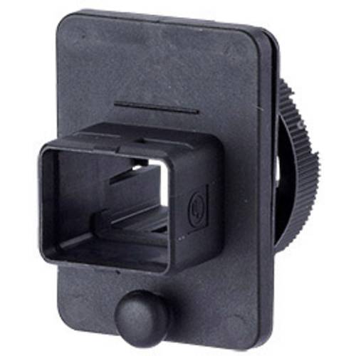 Metz Connect Industry IP67 V4 1401043302KE Flanschgehäuse Schwarz 1 St.