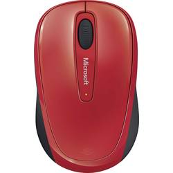 Blue Track Wi-Fi myš Microsoft Mobile Mouse 3500 GMF-00195, čierna, červená