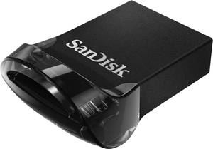 Conrad SanDisk Ultra Fit USB-stick 256 GB USB 3.1 Gen 1 Zwart SDCZ430-256G-G46 aanbieding