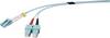 Renkforce RF-4755212 Glasfaser LWL Anschlusskabel 1.00 m Türkis [1x LC-Stecker - 1x SC-Stecker] 50/125 µ Multimode OM3