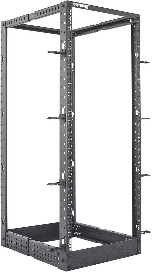Intellinet Rack 19 Zoll Verteilerrahmen (B x H x T) 515 x 1295 x 559 mm 26 HE Schwarz (RAL 9005)