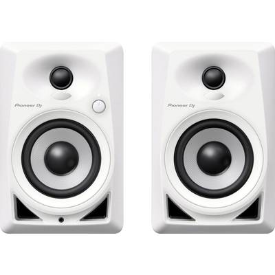 Pioneer DJ DM-40-W Aktiver Monitor-Lautsprecher 10.16 cm 4 Zoll 40 W 1 Paar