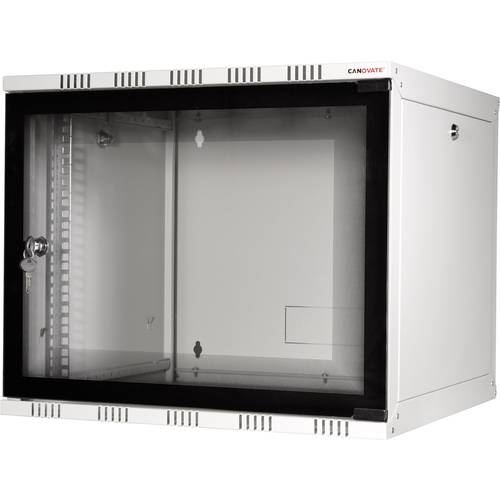 Thumbnail - LogiLink 19 WALLMOUNT SOHO BOX 6U 540*400, GREY, FLATPACK 19 Zoll Wandgehäuse (B x H x T) 540 x 323 x 400 mm 6 HE Lichtg...