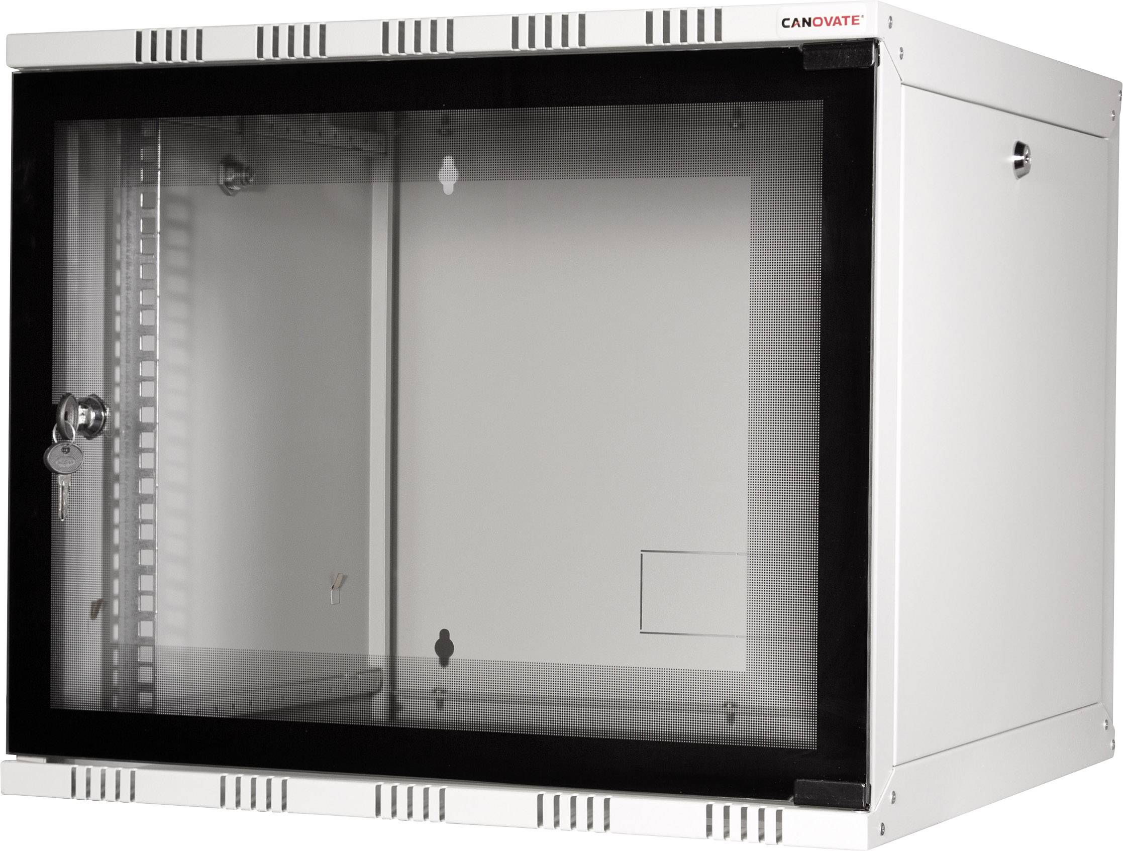 LogiLink 19" WALLMOUNT SOHO BOX 6U 540*400, GREY, FLATPACK 19 Zoll Wandgehäuse (B x H x T) 540 x 323 x 400 mm 6 HE Licht