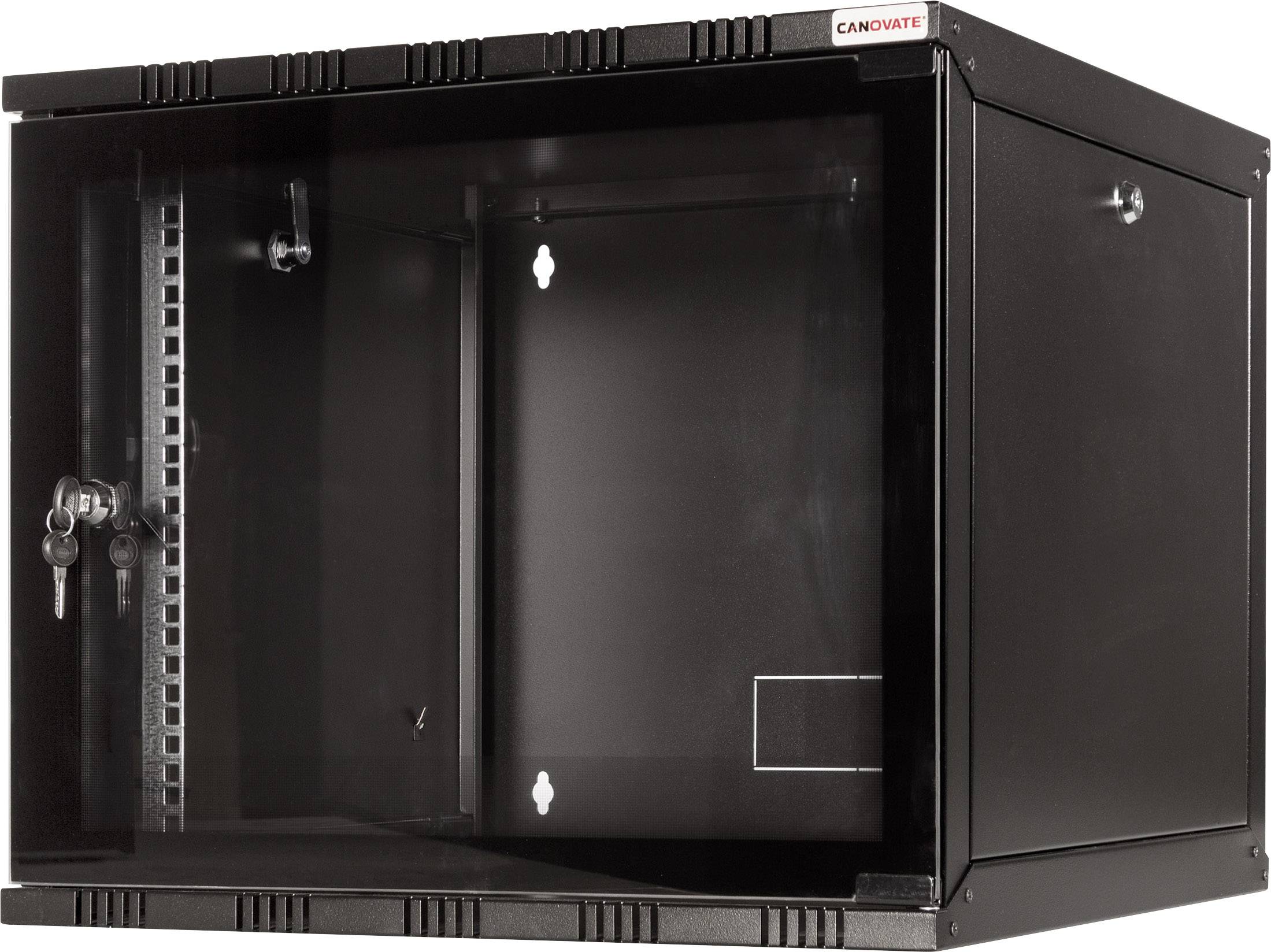LogiLink 19" WALLMOUNT SOHO BOX 6U 540*550, BLACK, FLATPACK 19 Zoll Wandgehäuse (B x H x T) 540 x 323 x 550 mm 6 HE Schw