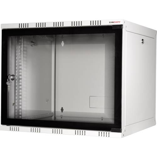 LogiLink 19 WALLMOUNT SOHO BOX 9U 540*400, GREY, FLATPACK 19 Zoll Wandgehäuse (B x H x T) 540 x 456 x 400 mm 9 HE Lichtg...