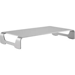 Image of LogiLink Tabletop monitor riser, aluminum Monitor-Erhöhung Höhen-Bereich: 6.3 cm (max) Silber
