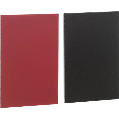 Thumbnail - Schneider Electric ZBY5101 Bezeichnungsschild (L x B) 27 mm x 18 mm Ohne Schwarz, Rot 1 St.