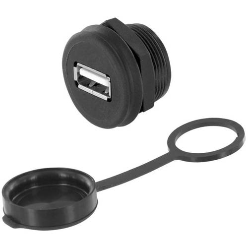 USB 2.0 Typ A Chassisbuchse, Einbau 1310-1016-01 M22 1310-1016-01 encitech Inhalt: 1 St.