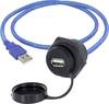 USB 2.0 Buchse A Chassisbuchse, Einbau 1310-1024-05 M30 1310-1024-05 encitech Inhalt: 1 St.