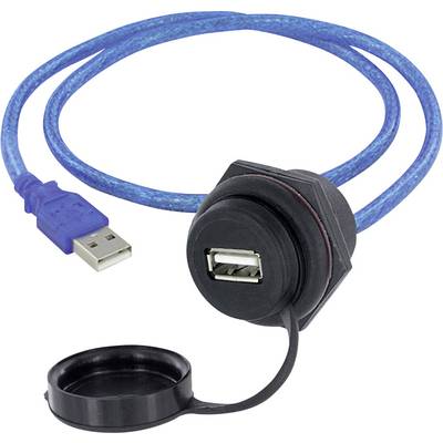 USB 2.0 Buchse A Chassisbuchse, Einbau 1310-1024-05 M30 1310-1024-05 encitech Inhalt: 1 St.