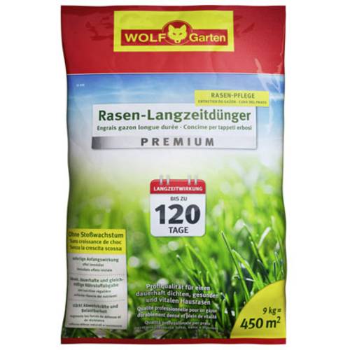 WOLF-Garten 3830046 LE 450 Rasenlangzeitdünger Premium für 120 Tage 1 St.