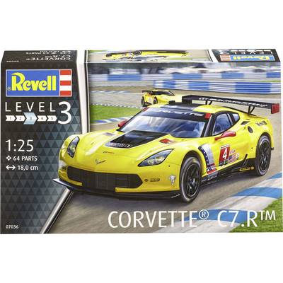 Revell 67036 Corvette C7.R Automodell Bausatz 1:25