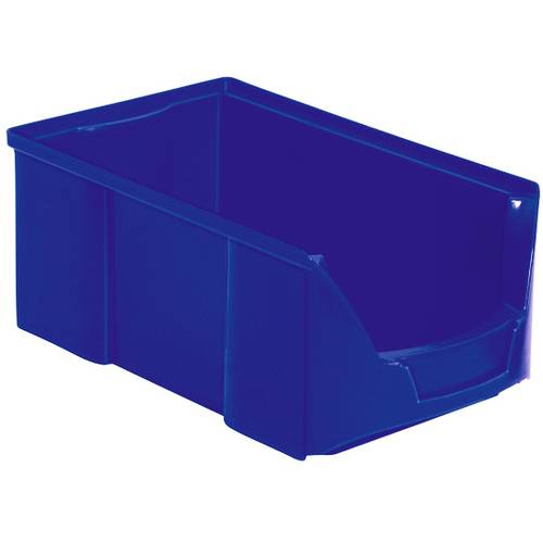 BRB Lagertechnik 977367 Sichtlagerkasten lebensmittelgeeignet (B x H x T) 200 x 145 x 360 mm Blau 12 St.