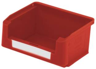 BITO Lagertechnik 102658 Sichtlagerkasten lebensmittelgeeignet (L x B x H) 85 x 102 x 50 mm Rot 60 St.