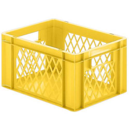 LA-KA-PE 204050 Stapelbehälter lebensmittelgeeignet (L x B x H) 400 x 300 x 210 mm Gelb 4 St.