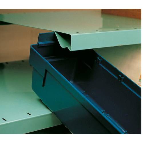 Thumbnail - Stemo 472633 ESD Regalkasten lebensmittelgeeignet (L x B x H) 120 x 120 x 95 mm Blau 30 St.