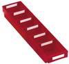 Kappes 6632.00.3051 Regalkasten lebensmittelgeeignet (B x H x T) 120 x 65 x 500 mm Rot 1 St.